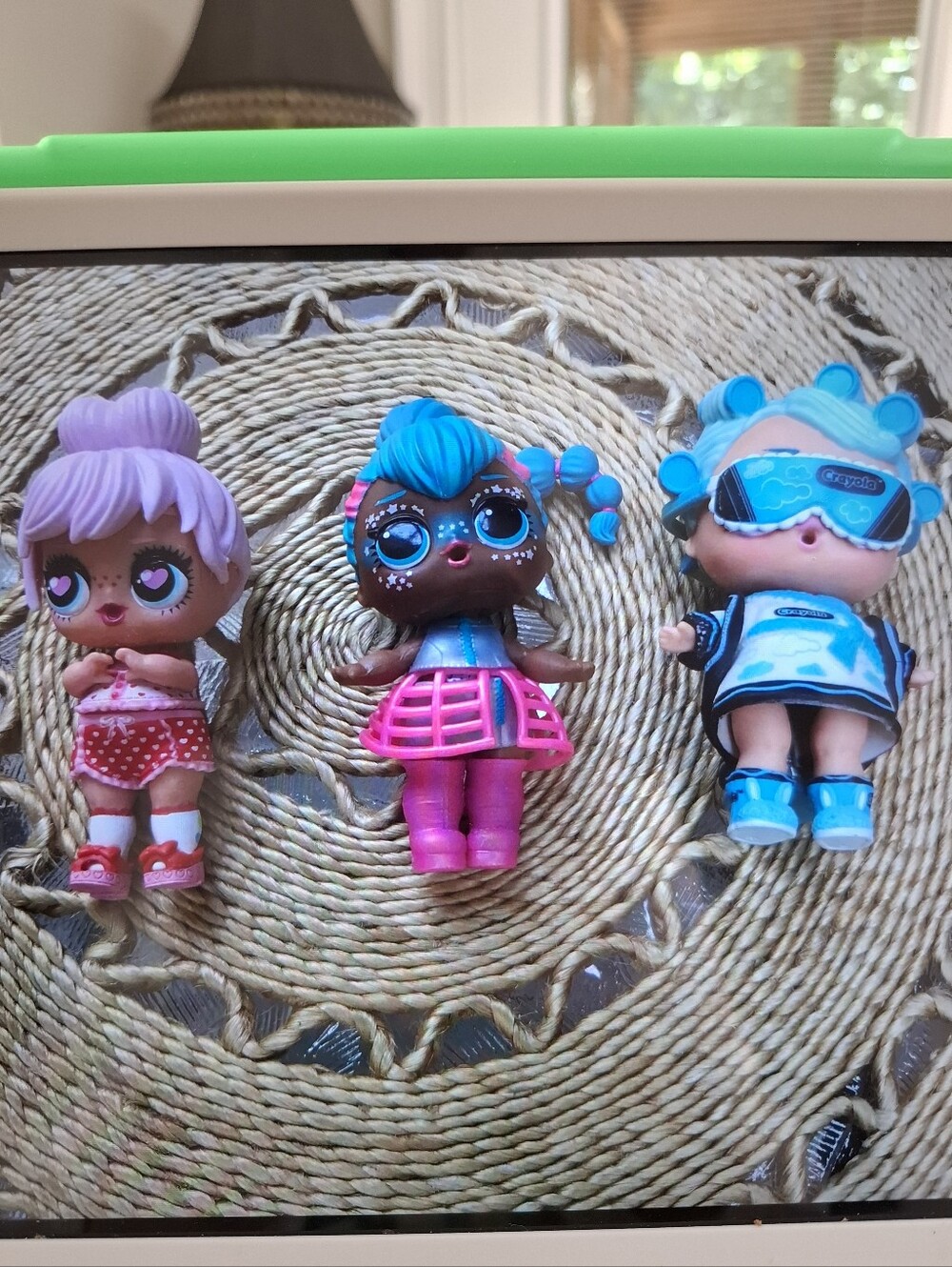 Three LOL Surprise!  Figures Like New